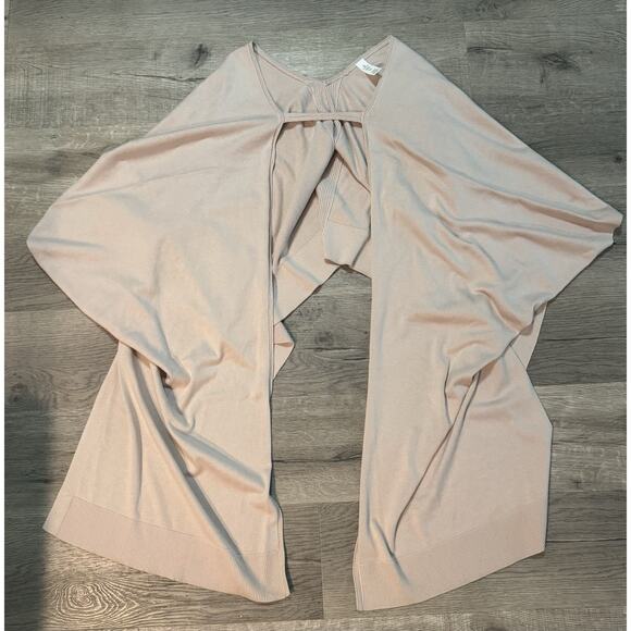 Lululemon Free To Coast Wrap EUC One Size Pink Bliss Shawl Cotton Silk Blend - Picture 3 of 7